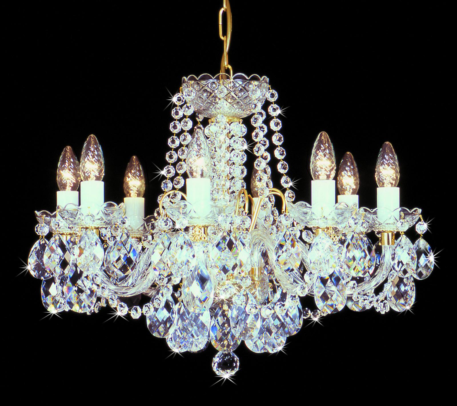 Kristall Kronleuchter - Crystal chandelier EX4078 08HK-505-1SW
