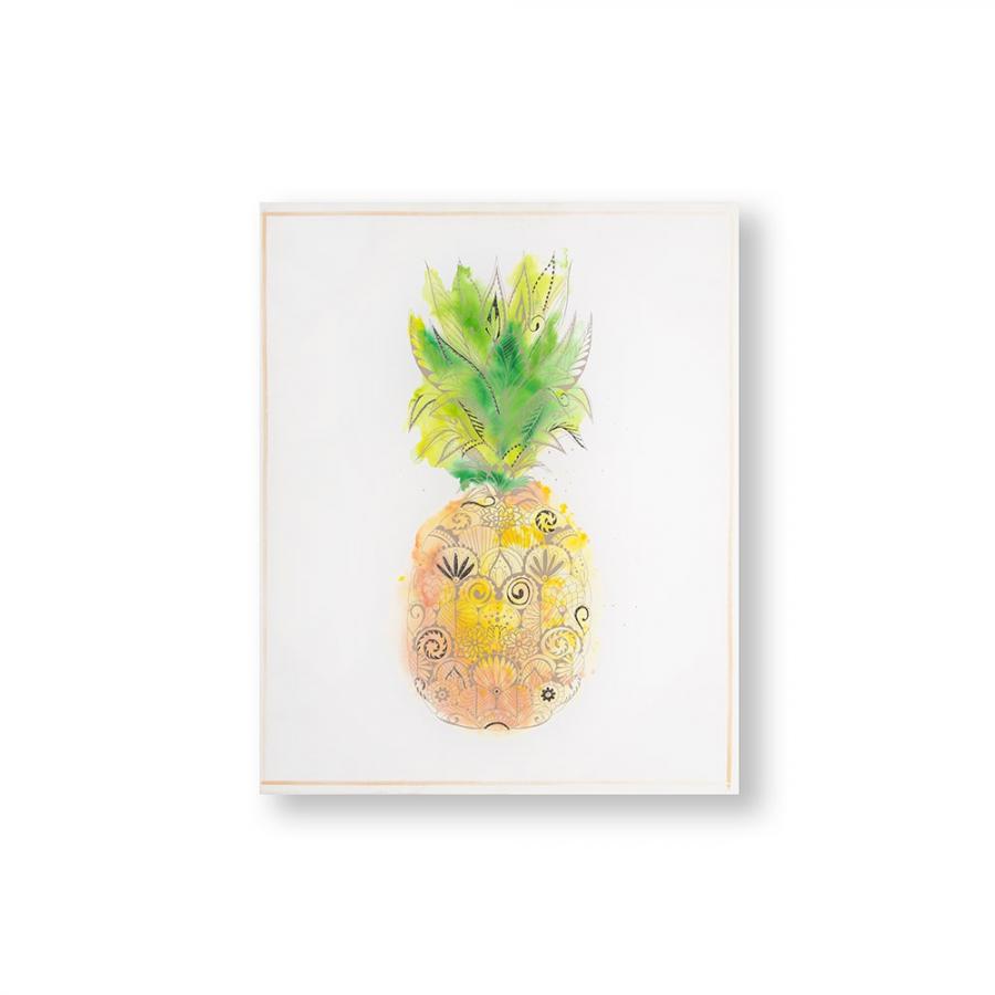 Rahmenloses Gemälde - 105873, Pineapple Tropics, Graham & Brown