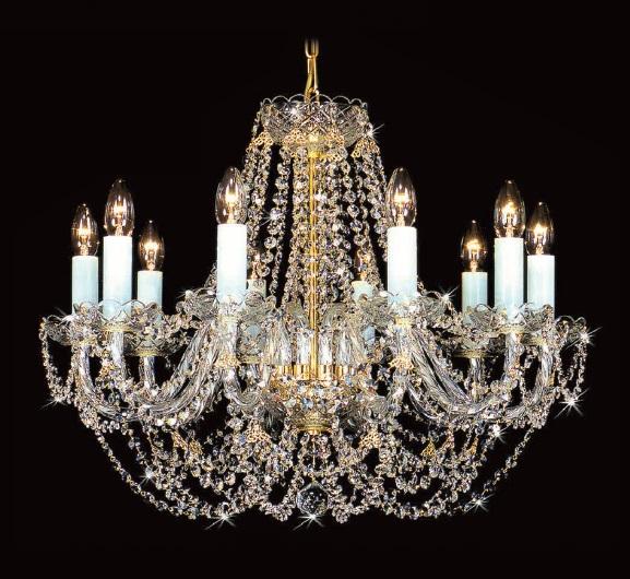 Kristall Kronleuchter - Crystal chandelier EX4092 10HK-2552SW
