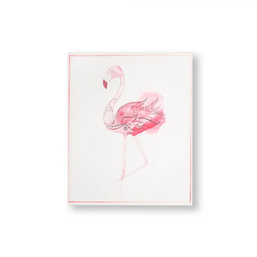 Rahmenloses Gemälde - 105874, Fabulous Flamingo, Graham & Brown