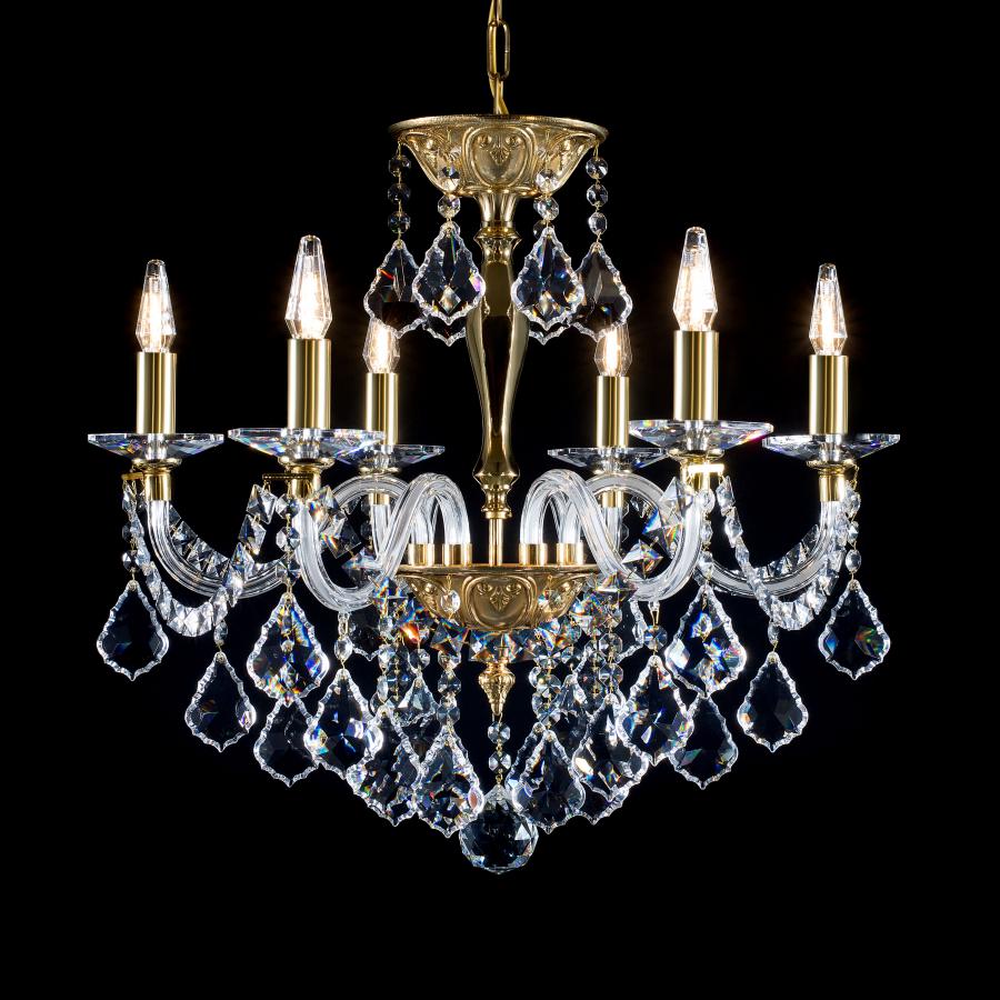 Kristall Kronleuchter - Crystal chandelier EX4050 06-78P-108-3S