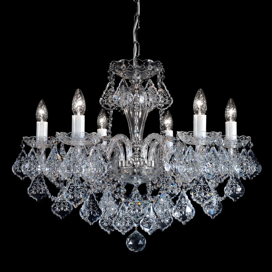 Kristall Kronleuchter - Crystal chandelier EX4050 06-70HKN 106S - SILVER