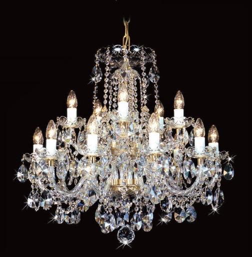 Kristall Kronleuchter - Crystal chandelier EX4080 15HK-669SW