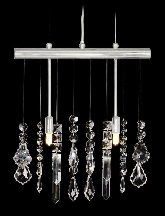 Kristall Kronleuchter - Crystal chandelier EX6080 02/82N SILVER