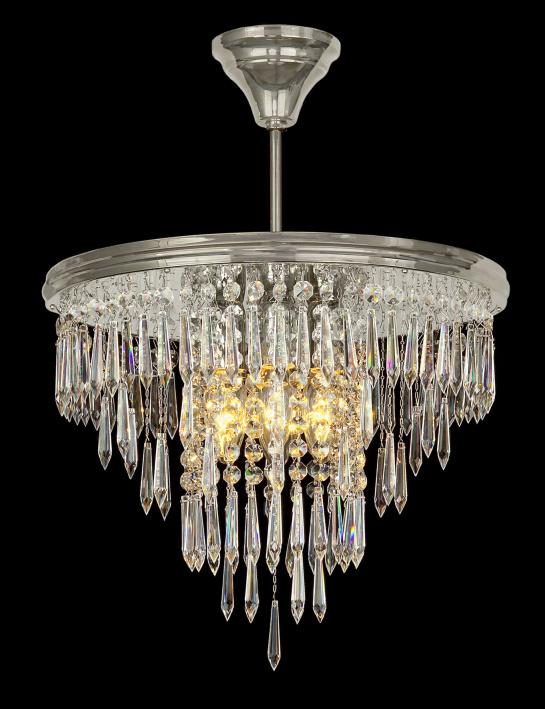 Kristall Kronleuchter - Crystal chandelier EX6080 06/99N-168S SILVER