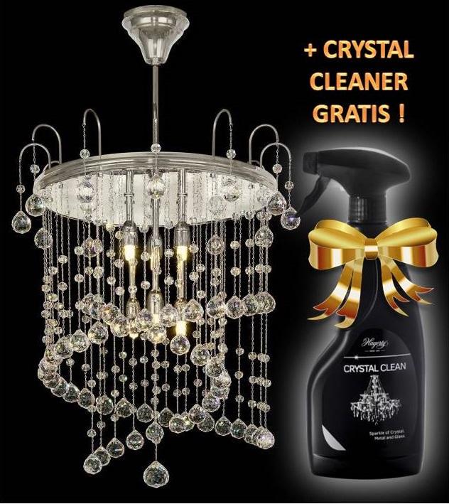 Kristall Kronleuchter - Crystal chandelier EX6080 06/98N-701 SILVER