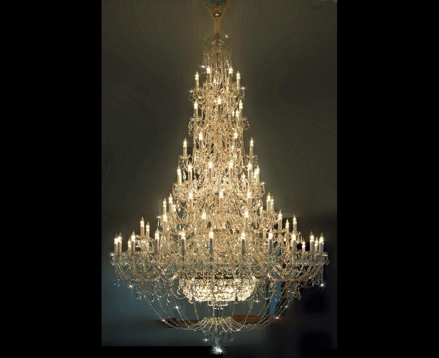 Kristall Kronleuchter - Crystal chandelier EX4050 87-27PN-1007S