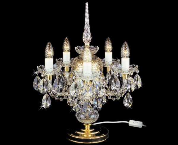Kristall Tischlampe - Crystal table lamp EX2000 05HK-669SW