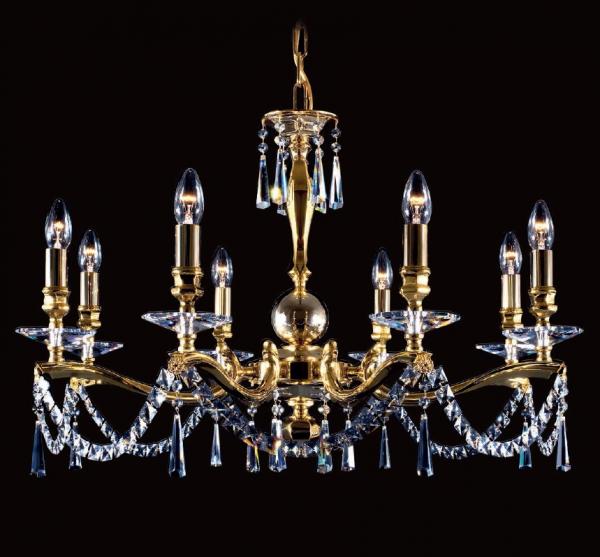Kristall Kronleuchter - Crystal chandelier EX9003 08-12G-147S - GOLD EDITION !!