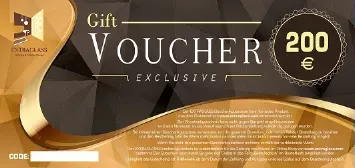 EXTRAGLASS Geschenkgutschein - Voucher-200