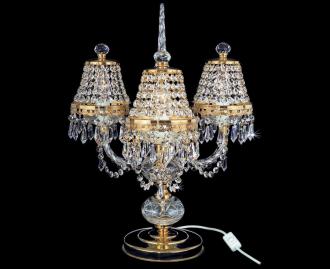 Kristall Tischlampe - Crystal table lamp EX2000 03-04HK-184SW